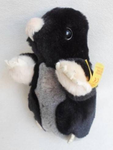 CUTE STEIFF DIGGY MOLE WITH TAG AND BUTTON - EAN NO 071768 CIRCA 1995 TO 1999!!