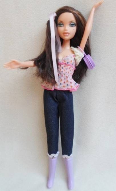 MATTEL MY SCENE DOLL - DELANCEY (AFTER SHE CHANGED HER  LOOK)
