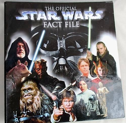 THE OFFICIAL STAR WARS FACT FILE - ISSUES 1 TO 11 IN ORIGINAL RING BINDER FILE!!