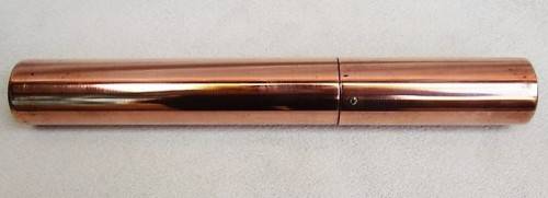 VINTAGE SOLID COPPER KALEIDOSCOPE!!