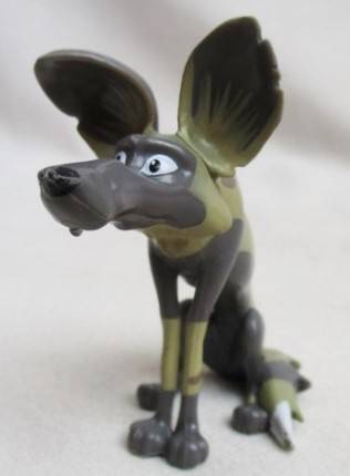 RARE!! SKALK THE WILD DOG FROM THE SOUTH AFRICAN ANIMATED MOVIE KUMBA PRODUCED BY TRIGGERFISH!!
