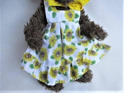 SUSANNAH - THE CUTE FULLY JOINTED TY ATTIC TREASURES SUNFLOWER BEAR!!