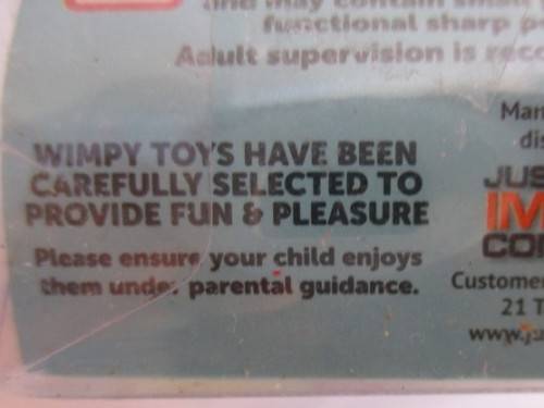 RARE!  WIMPY PET PALS CAT (SIMILAR TO LITTLEST PET SHOP) STILL SEALED IN ORIGINAL CONTAINER