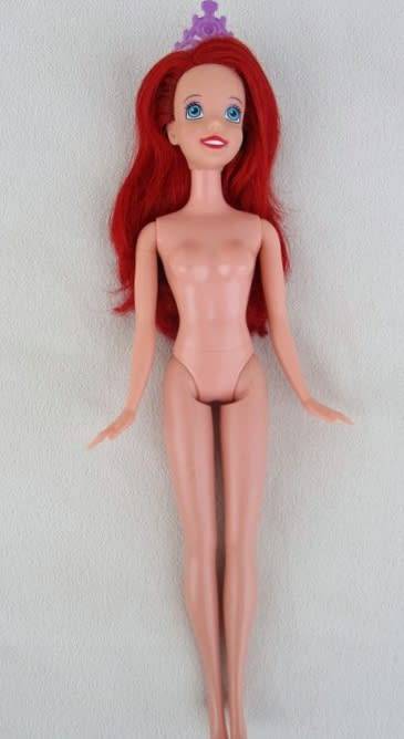 A MATTEL BARBIE DISNEY PRINCESS - ARIEL WITH GORGEOUS RED HAIR