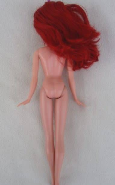 A MATTEL BARBIE DISNEY PRINCESS - ARIEL WITH GORGEOUS RED HAIR