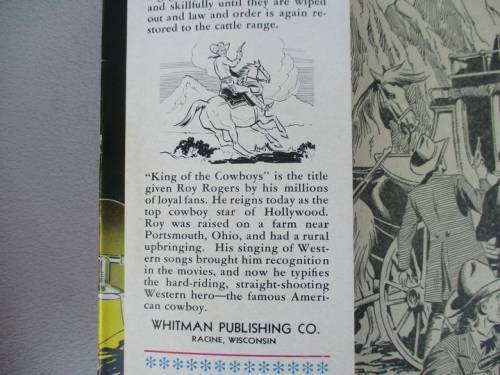 WHO REMEMBERS ROY ROGERS THE SINGING 'KING OF THE COWBOYS'? TWO AUTHORISED EDITIONS FROM 1945 & 1946
