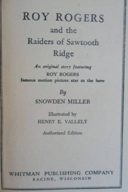 WHO REMEMBERS ROY ROGERS THE SINGING 'KING OF THE COWBOYS'? TWO AUTHORISED EDITIONS FROM 1945 & 1946