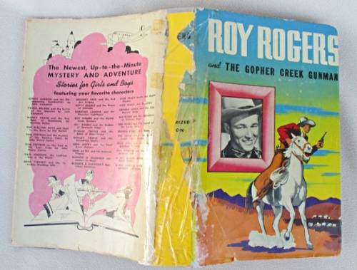 WHO REMEMBERS ROY ROGERS THE SINGING 'KING OF THE COWBOYS'? TWO AUTHORISED EDITIONS FROM 1945 & 1946