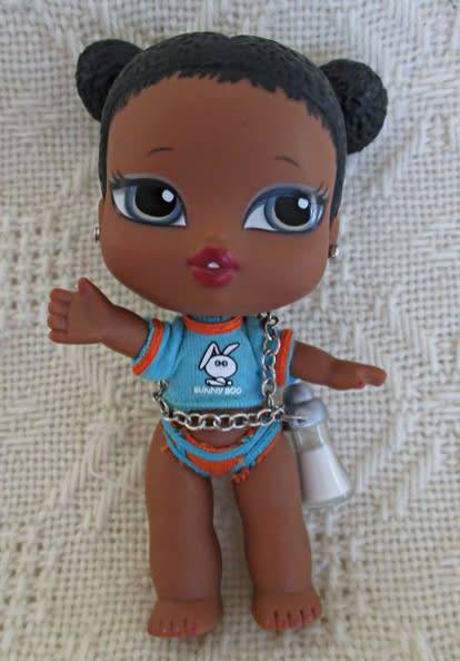 RELISTED - ADORABLE 2004 MGA BRATZ LI'L ANGEL - ORIGINAL OUTFIT PLUS BOTTLE