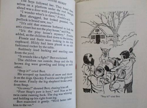 1968 HARDCOVER - THE BOBBSEY TWINS AND THE PLAY HOUSE SECRET BY LAURA LEE HOPE!!