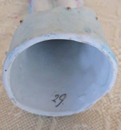 A STUNNING VINTAGE/ANTIQUE HAND PAINTED PARIAN WARE FIGURE OF BOY IN PERIOD DRESS