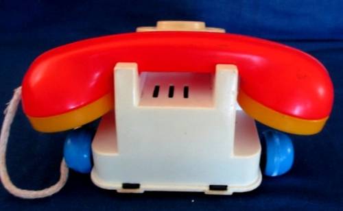 THE CUTEST VINTAGE JUMBOS CHATTER PHONE IN GREAT CONDITION