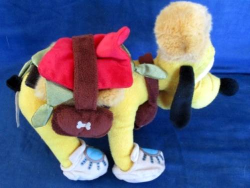 A RATHER SPECIAL AUTHENTIC ORIGINAL DISNEY PARKS PLUTO PLAYING DAVY CROCKETT!
