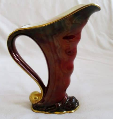 STUNNING CROWN DEVON ROUGE ROYALE LUSTRE VASE