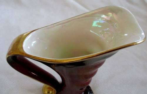 STUNNING CROWN DEVON ROUGE ROYALE LUSTRE VASE