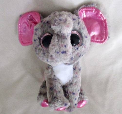 CUTE TY BEANIE BOO - SPECKS THE ELEPHANT