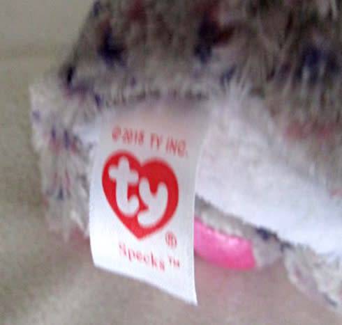 CUTE TY BEANIE BOO - SPECKS THE ELEPHANT