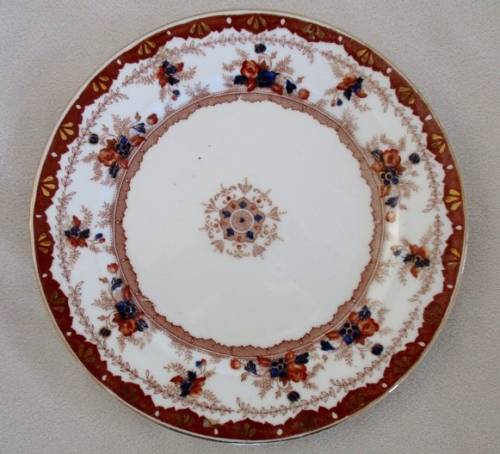 ANTIQUE PLATE - DUNN BENNETT& CO ROYAL VICTORIA POTTERY BURSLEM - CIRCA 1907 - 1937