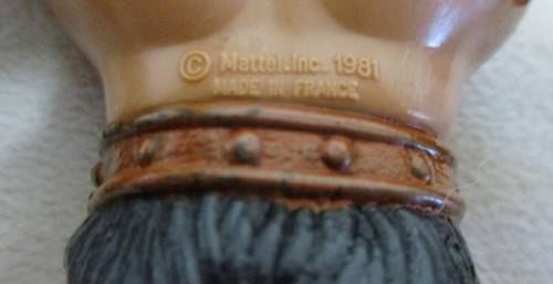 RARE! MADE IN FRANCE - VINTAGE MATTEL 1981 HE-MAN MASTERS OF THE UNIVERSE  TRICLOPS ACTION FIGURE