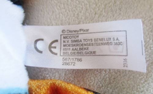 A STUNNING LARGE AND WELL MADE NICITOY NEMO FROM DISNEY'S 'FINDING NEMO'