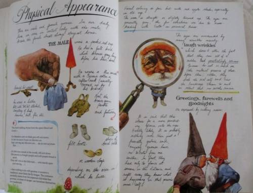 1979 - GNOMES - A LARGE ENCHANTING BOOK BY WIL HUGENS AND RIEN POORTVLIET - FIRST ENGLISH EDITION