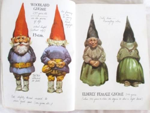 1979 - GNOMES - A LARGE ENCHANTING BOOK BY WIL HUGENS AND RIEN POORTVLIET - FIRST ENGLISH EDITION