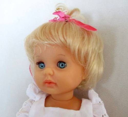 A PRETTY 44CM TALL FIRST LOVE DOLL WITH TWISTY BODY