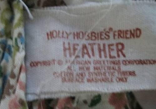 VINTAGE 1970's KNICKERBOCKER HOLLY HOBBIE'S FRIEND HEATHER - 40CM TALL