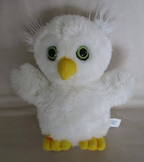 FOREST ANIMAL HAND PUPPET - OWL