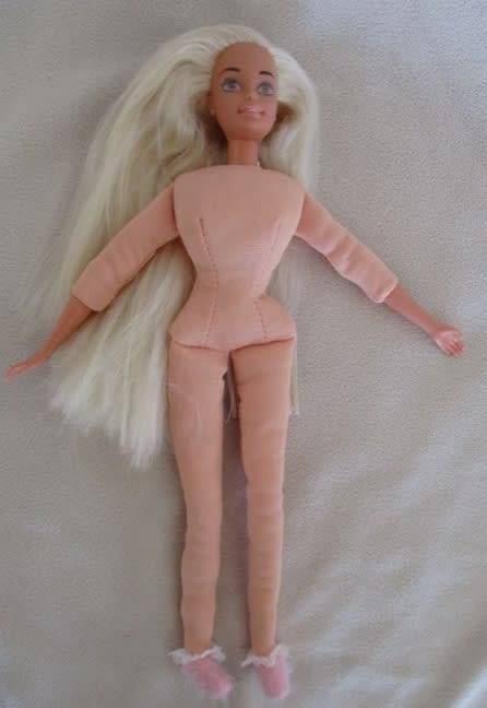 RARE AND UNUSUAL 1990's SOFT BODY (CLOTH) REAL MATTEL BARBIE TO ADD TO YOUR COLLECTION!