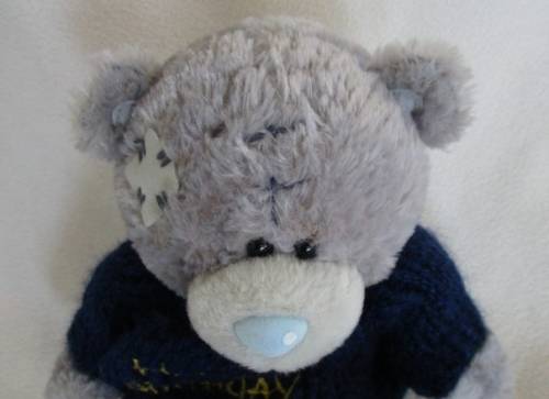 CUTE TATTY TEDDY  (ME TO YOU) IN HIS HAPPY BIRTHDAY JERSEY!!