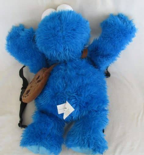 A SPECIAL BACK BAG - MUPPET ELMO FROM SESAME STREET - BLUE VERSION