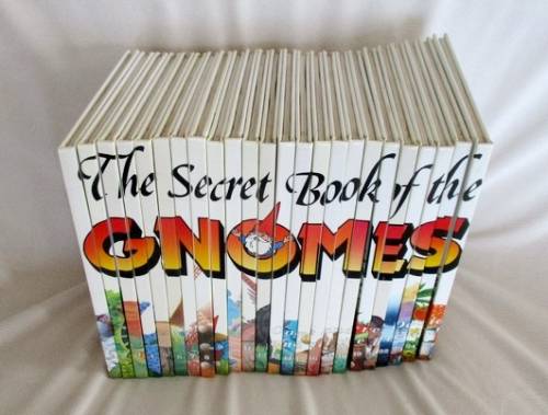 BEAUTIFULLY ILLUSTRATED, GREAT FUN AND EDUCATIONAL - THE SECRET BOOK OF THE GNOMES - 24 HARD COVERS