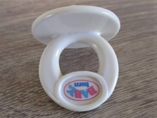 ZAPF CREATIONS BABY BORN DUMMY AND PLATE