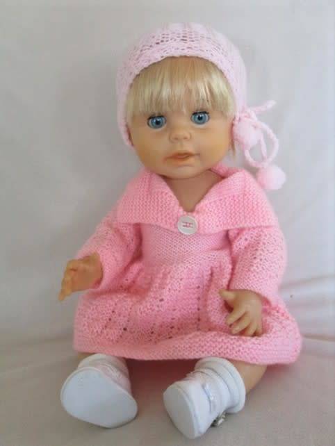 A PRETTY 44CM TALL FIRST LOVE DOLL DRINK AND WET DOLL