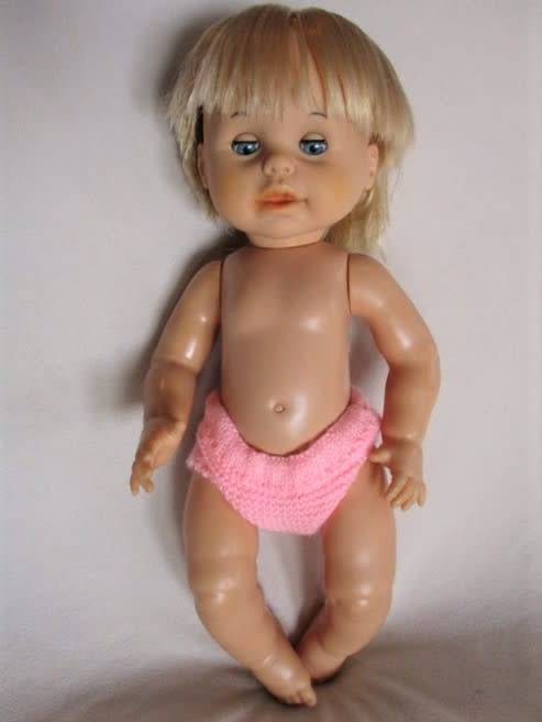 A PRETTY 44CM TALL FIRST LOVE DOLL DRINK AND WET DOLL