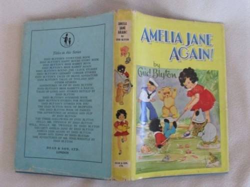 FOR BONJOURPARIS40 ONLY - 1969 - ENID BLYTON HARDCOVER + DUST COVER - AMELIA JANE AGAIN!