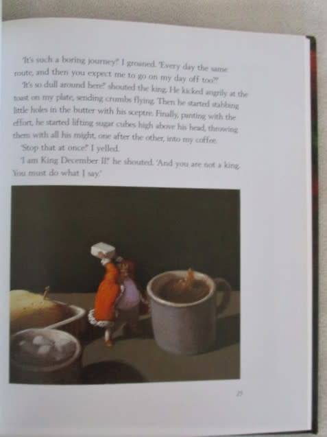 HARD COVER - A CHARMING BED TIME STORY - LITTLE KING DECEMBER BY AXEL HACKE - GREAT CONDITION