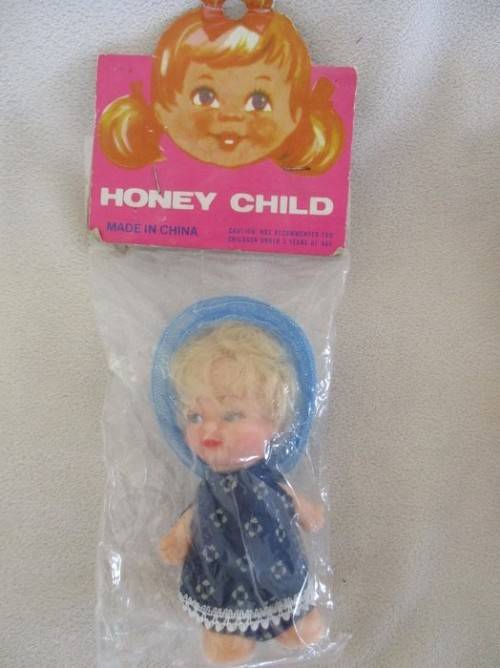 FOUR VINTAGE 1980's DOLLIES STILL SEALED IN ORIGINAL PACKAGING