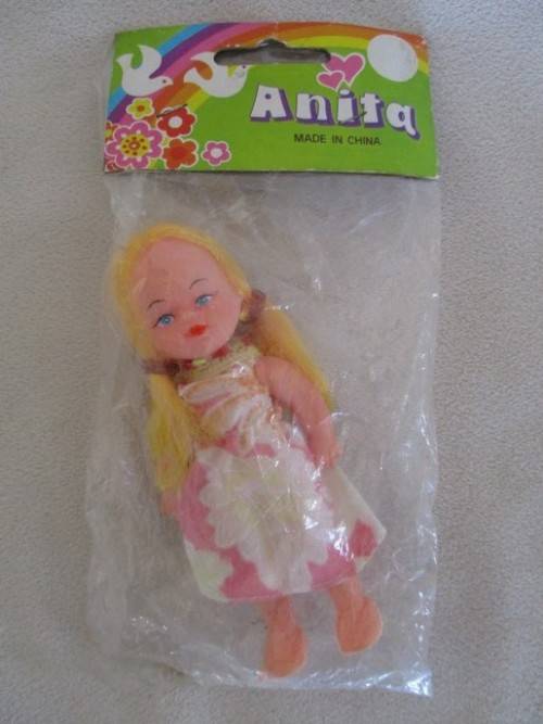 FOUR VINTAGE 1980's DOLLIES STILL SEALED IN ORIGINAL PACKAGING