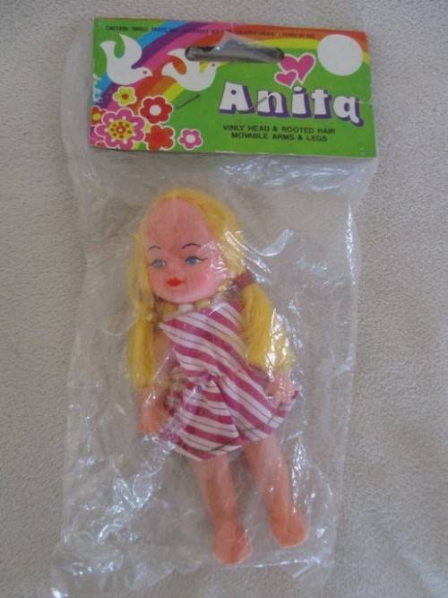 FOUR VINTAGE 1980's DOLLIES STILL SEALED IN ORIGINAL PACKAGING