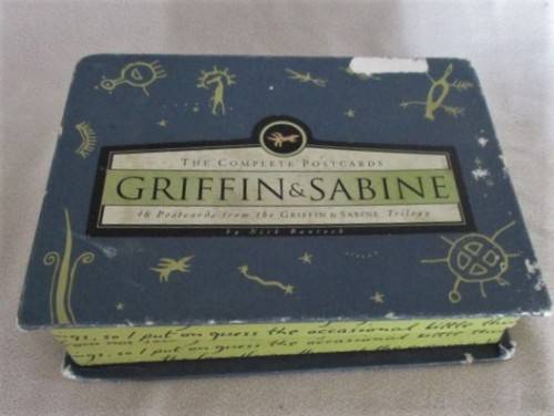 BOX WITH 42 HIGHLY COLLECTABLE (AND WEIRD) GRIFFIN & SABINE POSTCARDS (UNUSED - NICK BANTOCK)