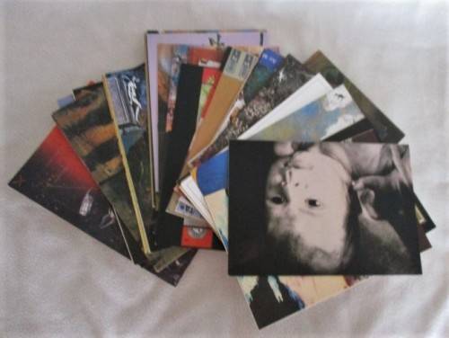 BOX WITH 42 HIGHLY COLLECTABLE (AND WEIRD) GRIFFIN & SABINE POSTCARDS (UNUSED - NICK BANTOCK)