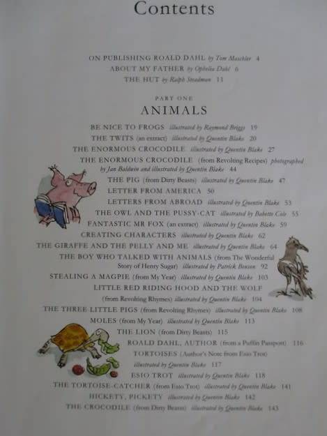 LARGE SOFT COVER - THE ROALD DAHL TREASURY