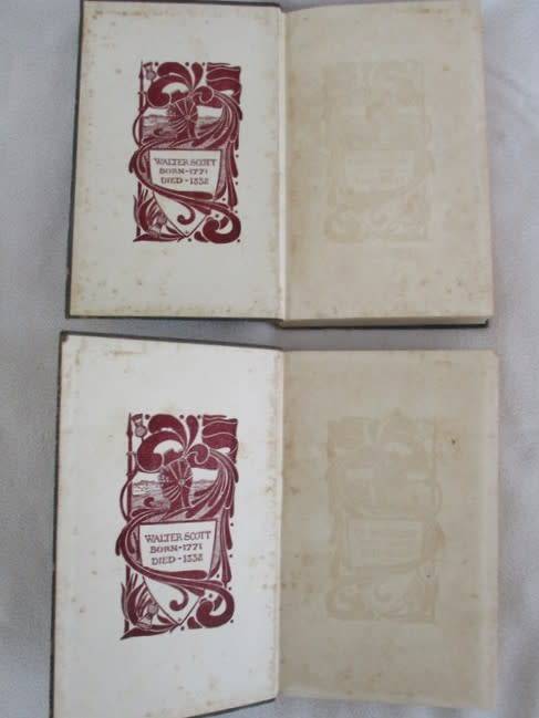 1899 - ST. RONAN'S WELL BY SIR WALTER SCOTT - VOL.I AND II