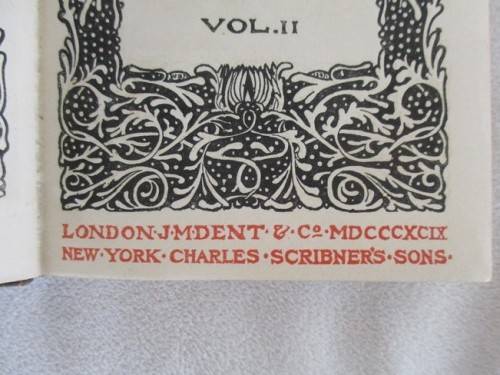 1899 - ST. RONAN'S WELL BY SIR WALTER SCOTT - VOL.I AND II