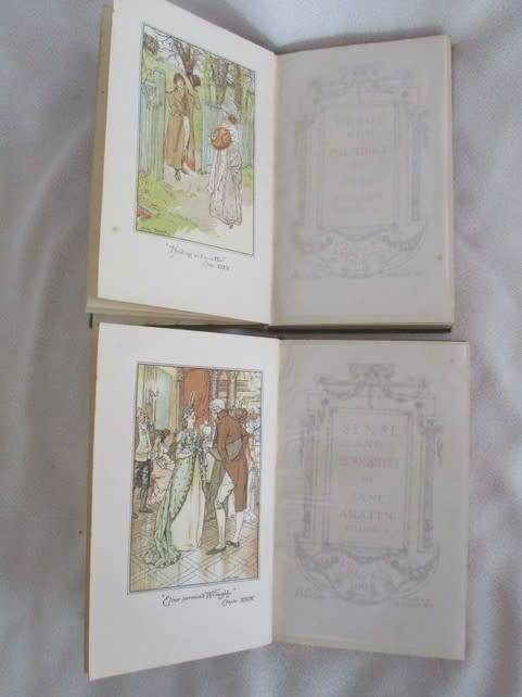 1908 - PRIDE & PREJUDICE BY JANE AUSTEN - VOL.I AND II