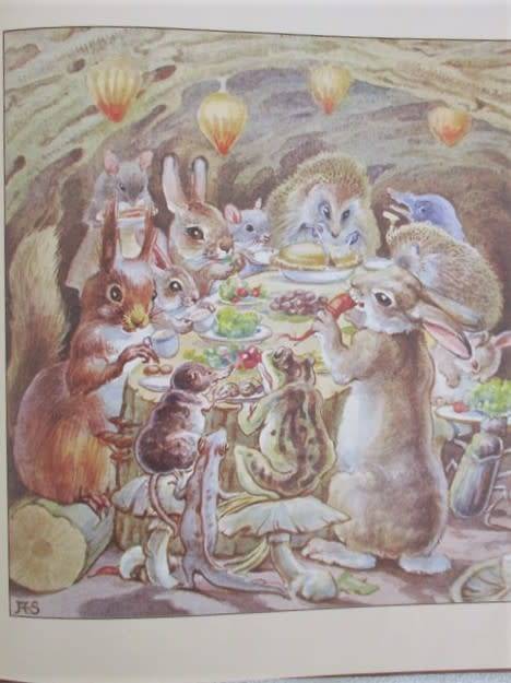 1978 - HARD COVER PLUS DUST COVER - THE HEDGEHOG FEAST - BY EDITH HOLDEN - SO SPECIAL!!