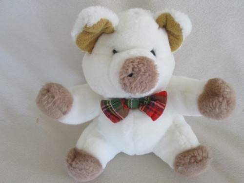SOFT AND WHITE AND CLEAN AND FLUFFY - A GROUP OF SIX CUTE TOYS FOR BABY
