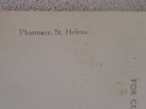 VINTAGE POSTCARD OF NAPOLEON'S TOMB, ST HELENA